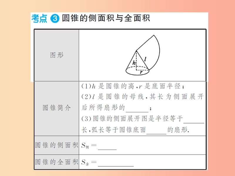 2019年中考数学总复习 第六章 第三节 与圆有关的计算课件.ppt_第3页