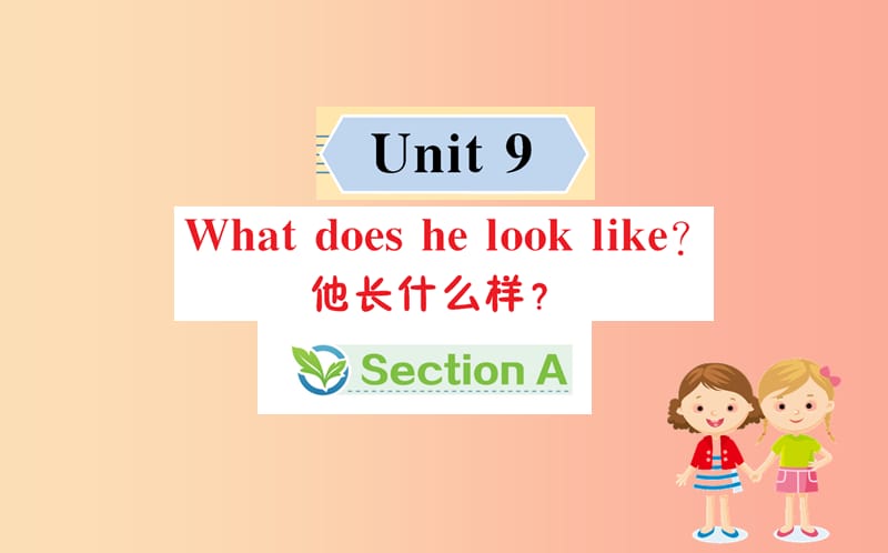 2019版七年级英语下册Unit9WhatdoeshelooklikeSectionA训练课件新版人教新目标版.ppt_第1页