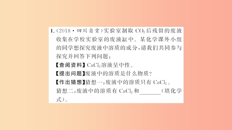 湖北省2019中考化学一轮复习 专题训练（七）实验探究题习题课件.ppt_第2页