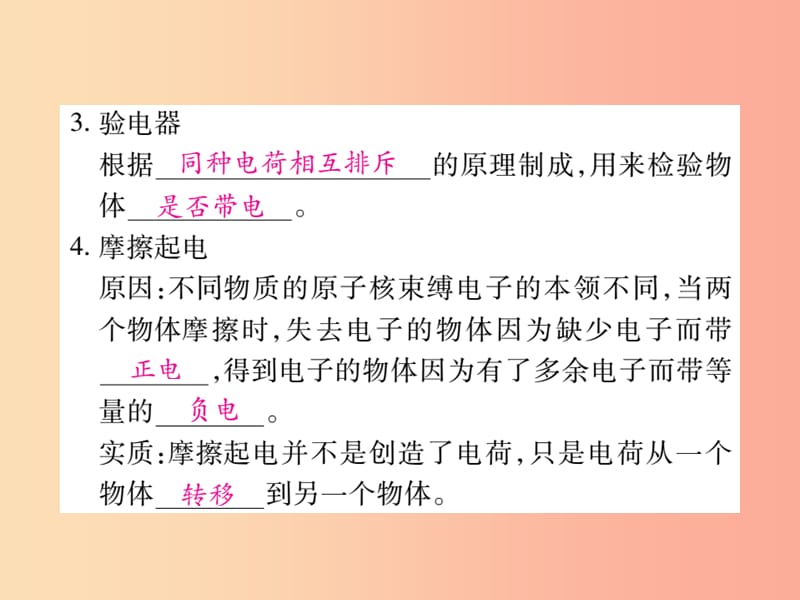 2019中考物理 第一部分 基础知识复习 第四章 电磁学 第1讲 电流和电路复习课件.ppt_第3页