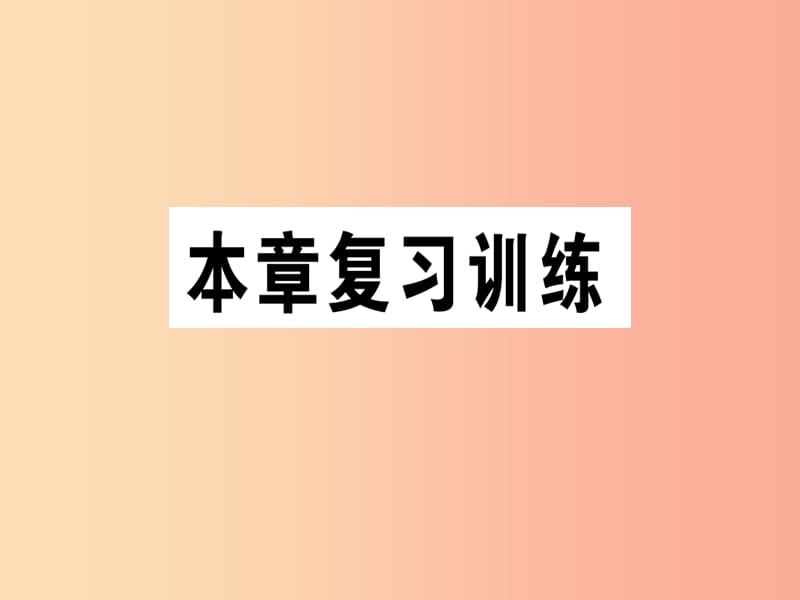 九年级物理全册 第十七章 从指南针到磁悬浮列车本章复习训练习题课件 （新版）沪科版.ppt_第1页