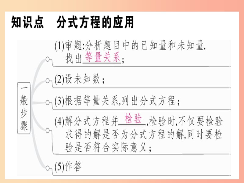 八年级数学上册 15《分式》15.3 分式方程 第2课时 分式方程的应用习题讲评课件 新人教版.ppt_第3页