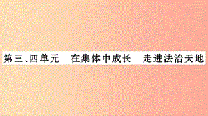 寧夏2019中考政治 第4篇 知識(shí)梳理 七下 第3-4單元 在集體中成長 走進(jìn)法治天地復(fù)習(xí)課件.ppt