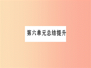 廣西2019秋九年級歷史上冊 第6單元 資本主義制度的擴展和第二次工業(yè)革命總結(jié)提升課件 岳麓版.ppt