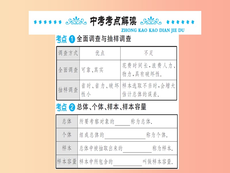 湖北省2019中考数学一轮复习 第八章 统计与概率 第一节 统计课件.ppt_第2页