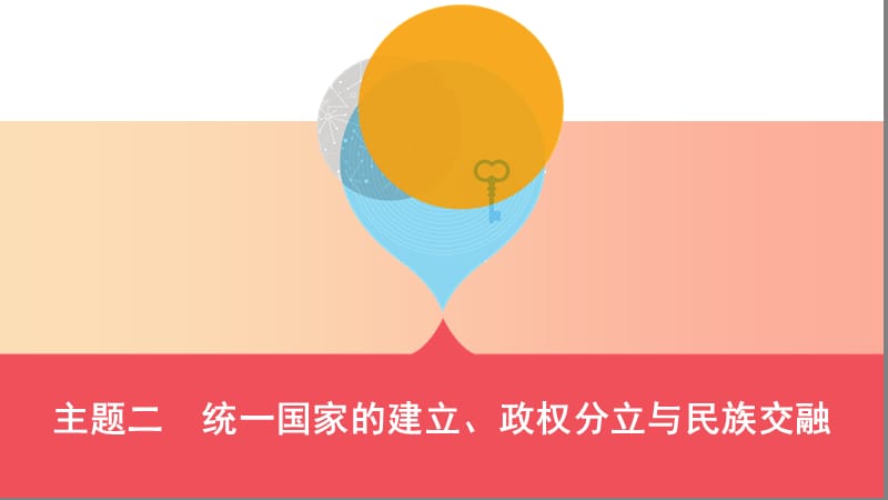 山西专用2019中考历史一轮复习第一单元中国古代史1840年前主题二统一国家的建立政权分立与民族交融课件.ppt_第1页