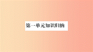 2019秋八年級道德與法治上冊 第1單元 走進(jìn)社會生活知識歸納習(xí)題課件 新人教版.ppt