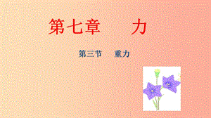 八年級物理下冊 第七章 第3節(jié) 重力課件 新人教版.ppt