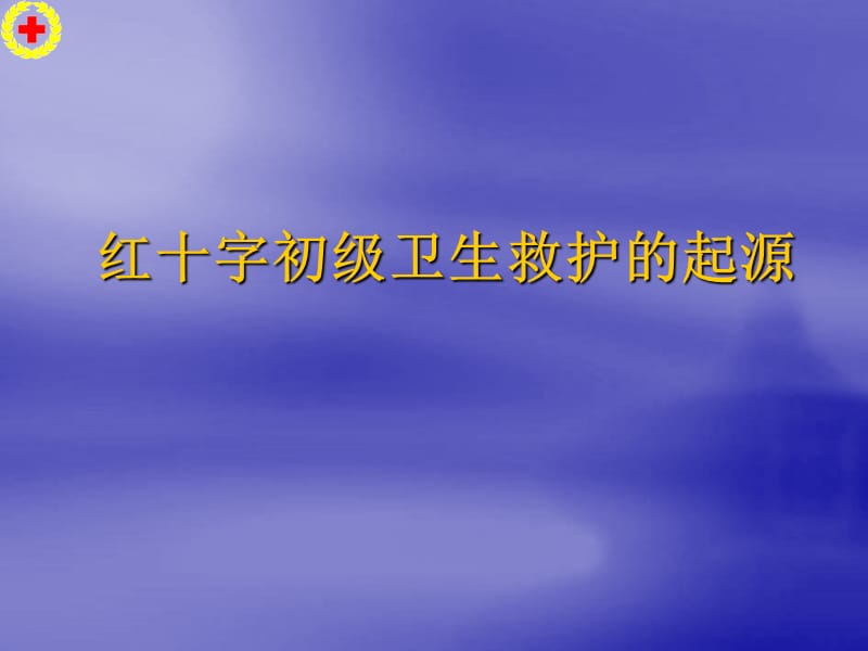 宁波红十字救护员培训(红十字基本知识与救护新概念).ppt_第2页