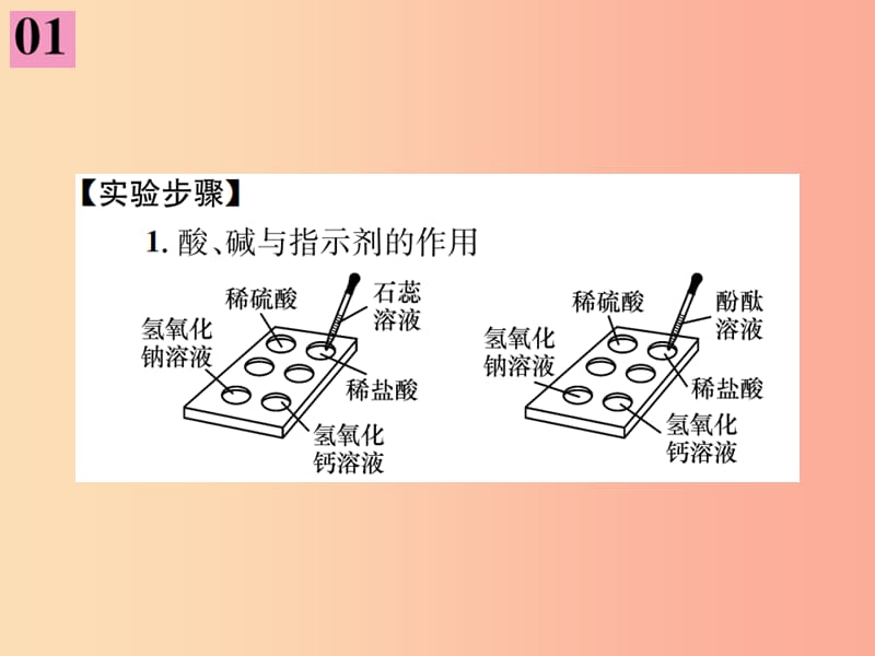 2019届九年级化学下册第十单元酸和碱实验活动6酸碱的化学性质复习课件 新人教版.ppt_第3页