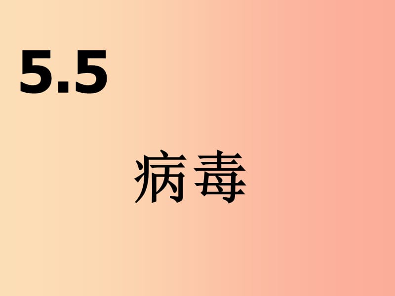 内蒙古八年级生物上册 5.5病毒课件 新人教版.ppt_第2页