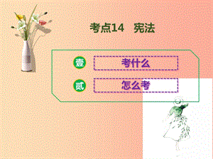 2019中考道德與法治總復(fù)習(xí) 考點(diǎn)14 憲法課件.ppt