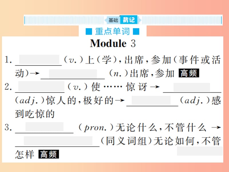 山东省2019年中考英语总复习第一部分九上第十四讲课件.ppt_第2页