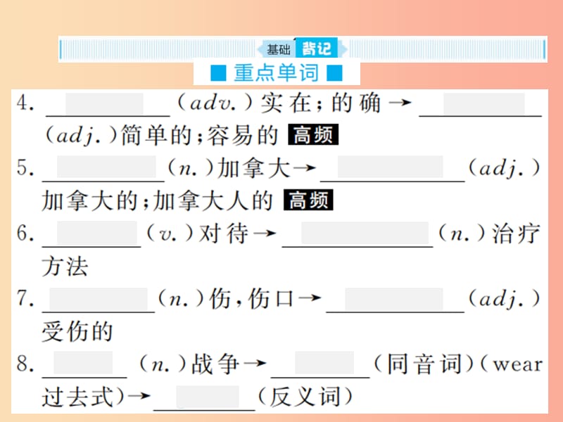 山东省2019年中考英语总复习第一部分九上第十四讲课件.ppt_第3页