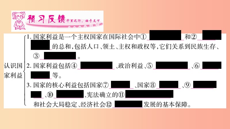 八年级道德与法治上册 第4单元 维护国家利益 第8课 国家利益至上 第1框 国家好 大家才会好习题 新人教版.ppt_第2页