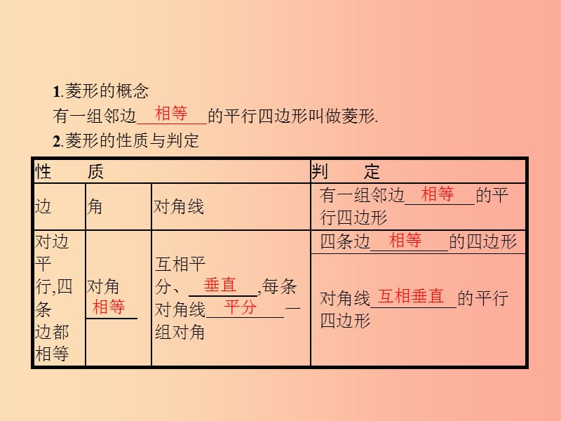 八年级数学下册 第十八章 平行四边形 18.2 特殊的平行四边形 18.2.2 菱形课件 新人教版.ppt_第2页