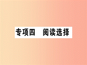 安徽專版2019年秋七年級(jí)英語上冊(cè)專項(xiàng)四閱讀選擇習(xí)題講評(píng)課件 人教新目標(biāo)版.ppt