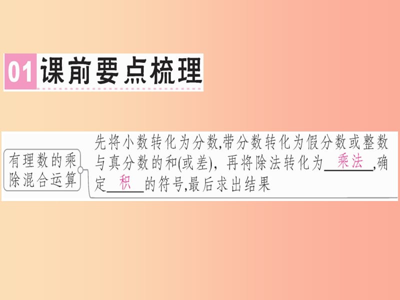 广东专用2019年秋七年级数学上册第一章有理数第15课时有理数的除法2课堂精讲课件 新人教版.ppt_第2页