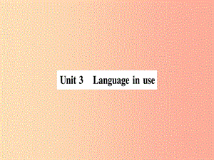 2019年春七年級英語下冊 Module 1 Lost and found Unit 3 Language in use習(xí)題課件（新版）外研版.ppt