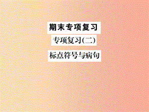 2019年九年級(jí)語(yǔ)文上冊(cè) 專(zhuān)項(xiàng)復(fù)習(xí)（二）標(biāo)點(diǎn)符號(hào)與病句習(xí)題課件 蘇教版.ppt