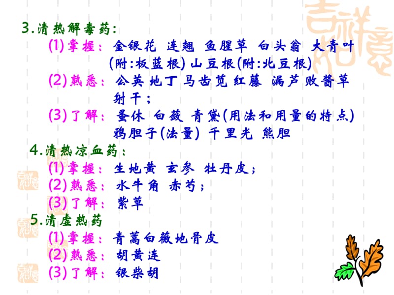 中兽医学-第09章-清热药.ppt_第3页