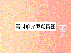 八年級道德與法治上冊第四單元維護國家利益考點精練課件新人教版.ppt