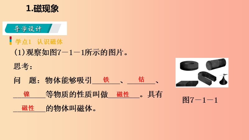 2019年九年级物理上册第七章1磁现象课件新版教科版.ppt_第2页