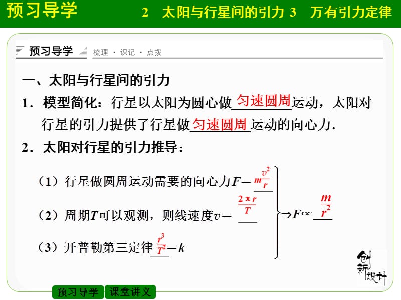 太阳与行星间的引力3万有引力定律.ppt_第3页