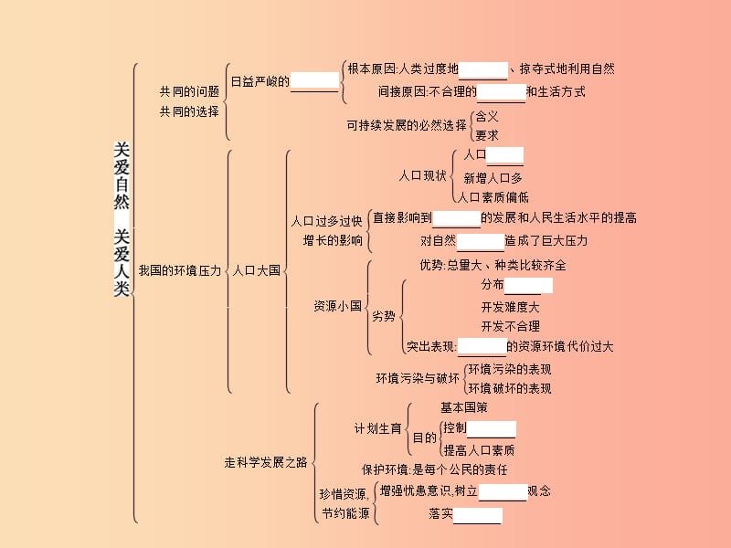 九年级政治全册 第二单元 关注自然 关注人类整合课件 湘教版.ppt_第2页