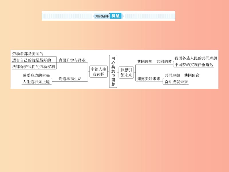 山东省2019年中考道德与法治总复习 九年级 第十单元 同心共筑中国梦课件.ppt_第2页