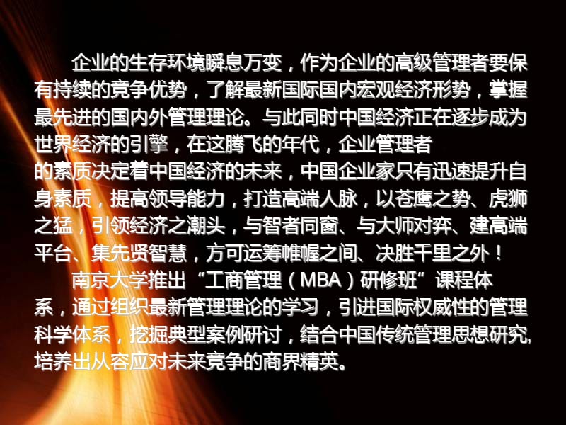 南京大学工商管理MBA研修班.ppt_第2页