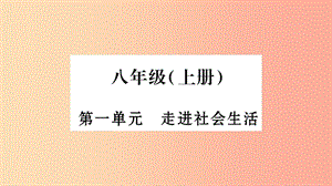 寧夏2019中考政治 第4篇 知識梳理 八上 第1單元 走進社會生活復習課件.ppt