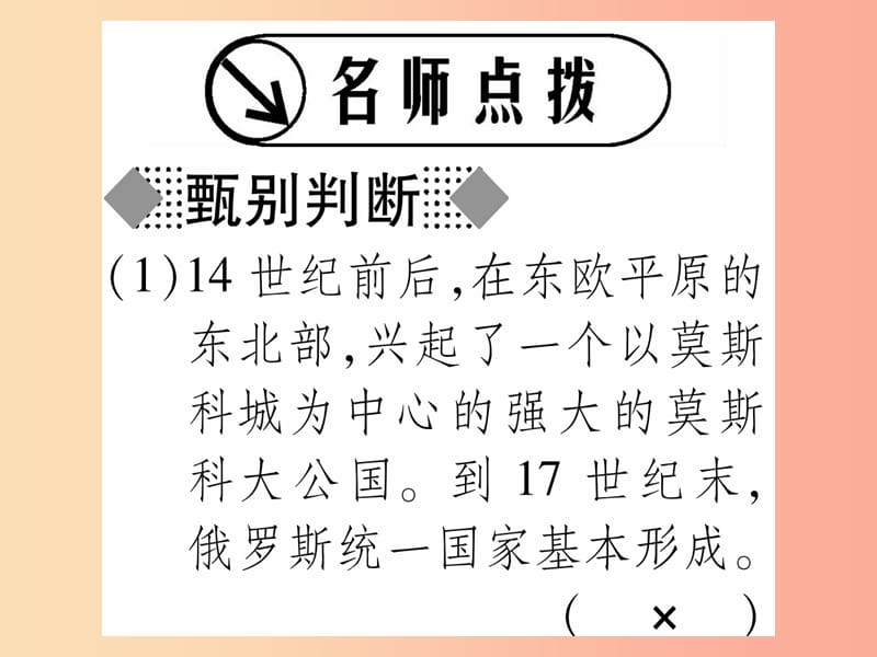 广西2019秋九年级历史上册 第6单元 资本主义制度的扩展和第二次工业革命 第20课 俄国的改革课件 岳麓版.ppt_第2页