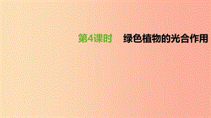 江蘇省徐州市2019年中考生物復習 第三單元 生物從環(huán)境中獲取物質(zhì)和能量 第04課時 綠色植物的光合作用課件.ppt