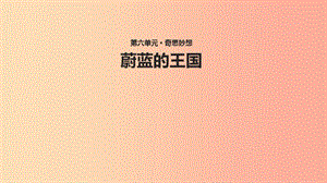 七年級(jí)語(yǔ)文上冊(cè) 第六單元 27《蔚藍(lán)的王國(guó)》教學(xué)課件 蘇教版.ppt