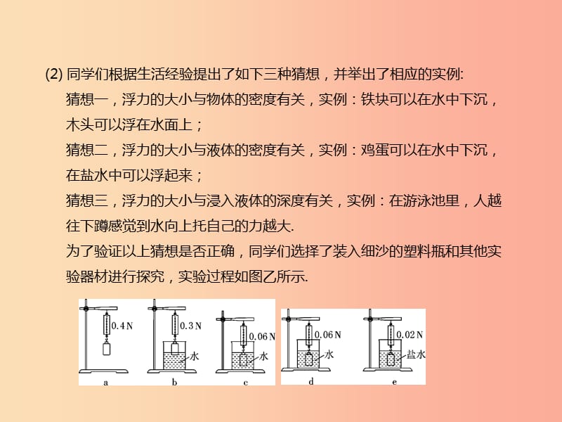 江苏省2019年中考物理 专题六 探究型实验题（二）复习课件.ppt_第3页