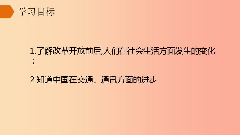 内蒙古赤峰市敖汉旗八年级历史下册 第六单元 科技文化与社会生活 第19课 社会生活的变迁课件 新人教版.ppt_第3页