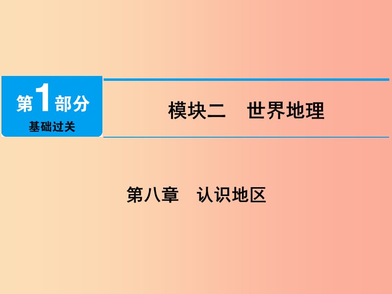 江西省2019届中考地理 第八章 认识地区 第1节 东南亚 中东课件.ppt_第1页