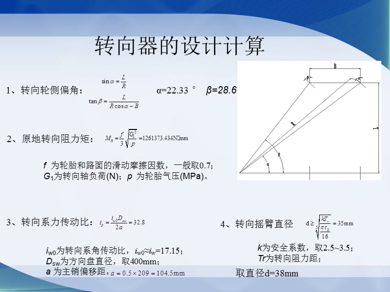 某商用车整体式液压助力转向系统设计答辩_第2页