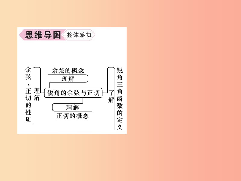 九年级数学下册 第28章 锐角三角函数 28.1 锐角三角函数 第2课时 锐角的余弦和正切习题课件 新人教版.ppt_第3页