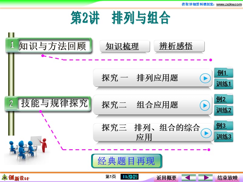 创新设计(高中理科数学)第2讲排列与组合.ppt_第1页