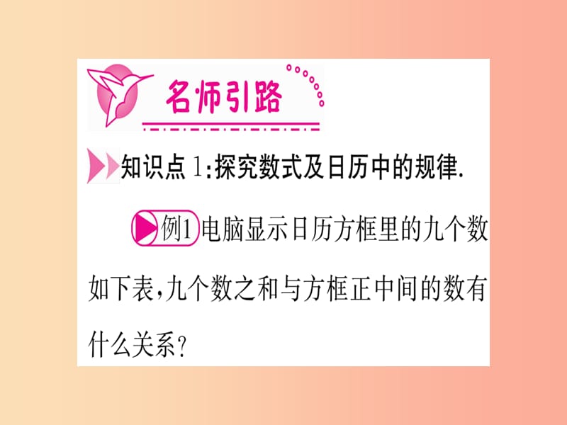 江西省2019秋七年级数学上册 第3章 整式及其加减 3.5 探索与表达规律课件（新版）北师大版.ppt_第2页