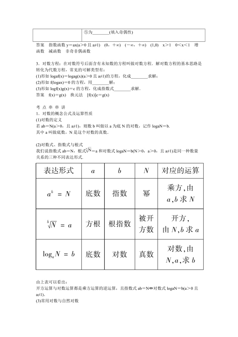 2019-2020年高考数学 第八节 对数函数教材.doc_第2页