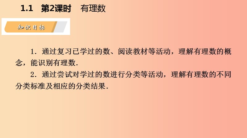 2019年秋七年级数学上册第1章有理数1.1正数和负数1.1.2有理数导学课件新版沪科版.ppt_第3页