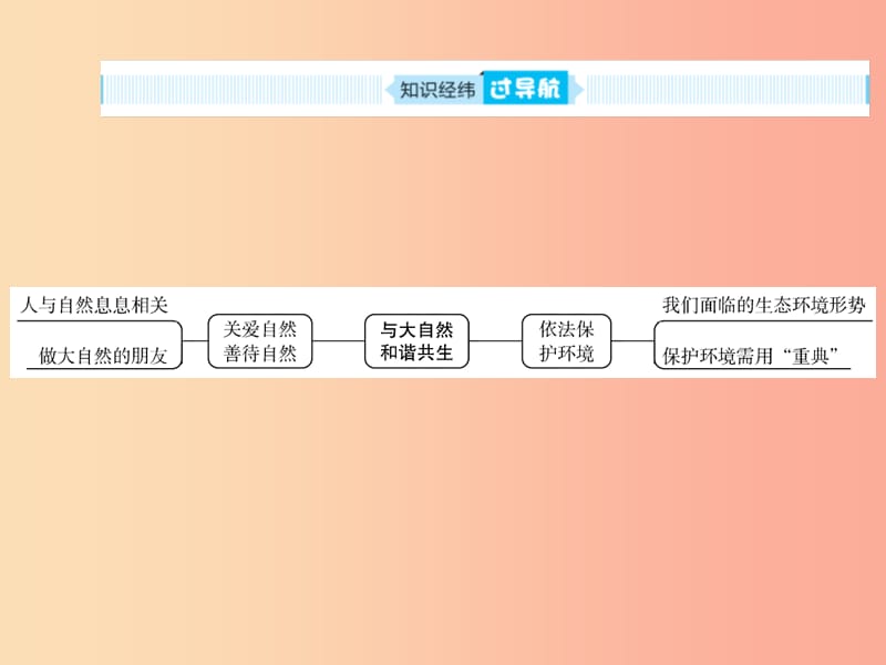 山东省聊城市2019年中考道德与法治 九上 第三单元 与大自然和谐共生复习课件.ppt_第2页