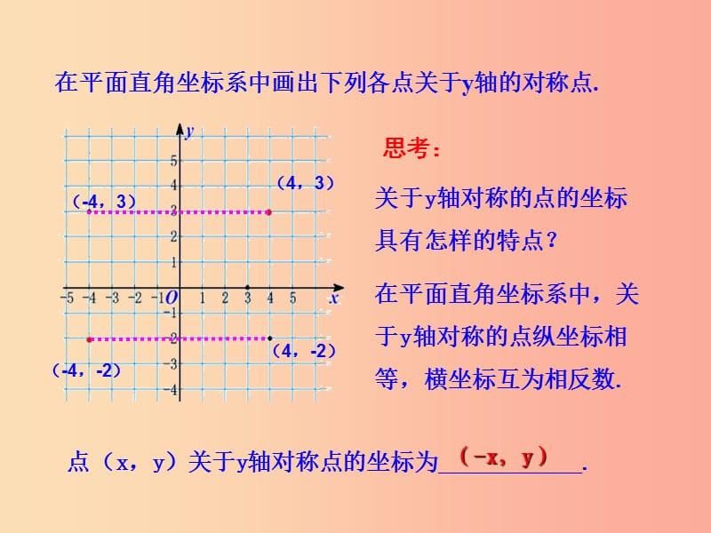 九年级数学上册第二十三章旋转23.2中心对称23.2.3关于原点对称的点的坐标课件 新人教版.ppt_第3页