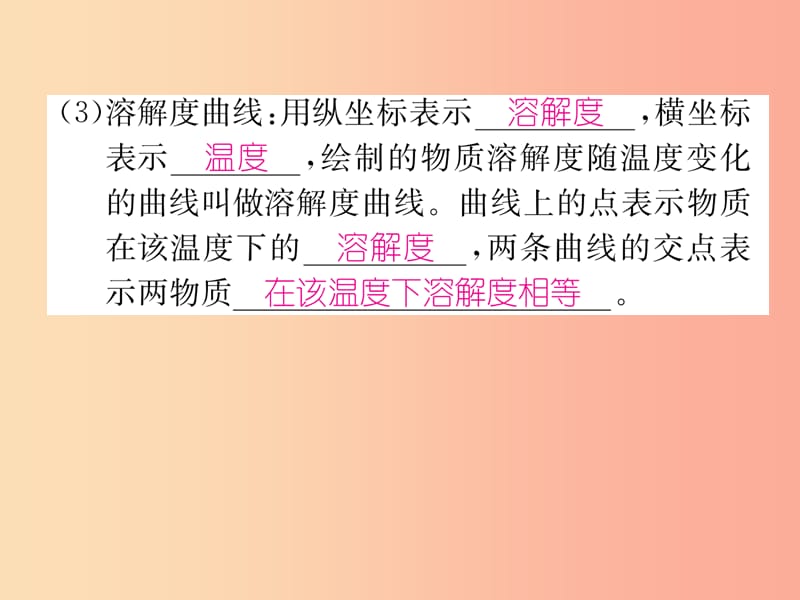 九年级化学下册 第9单元 溶液 课题2 溶解度 第2课时 溶解度作业课件 新人教版.ppt_第3页