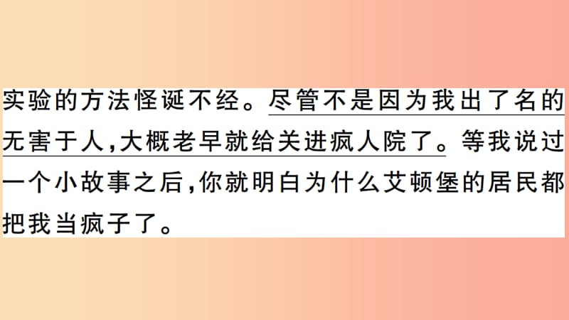 安徽专版2019年七年级语文上册第五单元17动物笑谈习题讲评课件新人教版.ppt_第3页