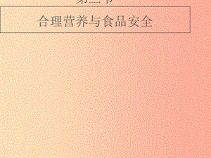 七年級生物下冊 4.2.3《合理營養(yǎng)與食品安全》課件 新人教版.ppt