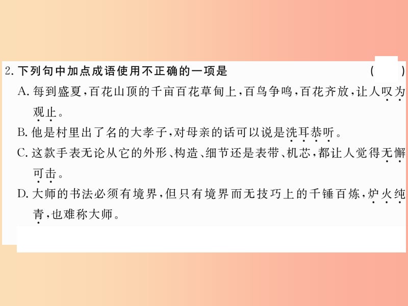 八年级语文下册 第六单元 25在莫泊桑葬礼上的演讲习题课件 苏教版.ppt_第3页